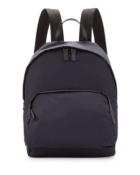 Prada Zaino Men's Clean Nylon Backpack 